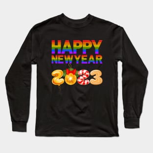 Happy New Year 2023 Long Sleeve T-Shirt